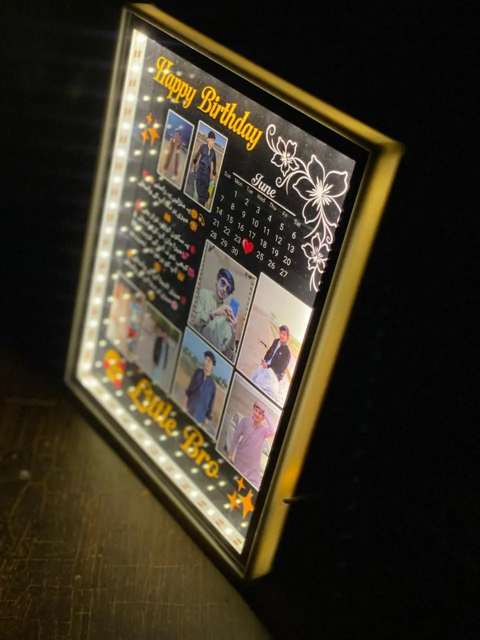 Rectangle LED frame