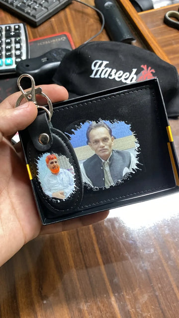 Customized Wallet Set with Picture